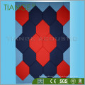 Office interior design soundproof acoustic fabric wall panel